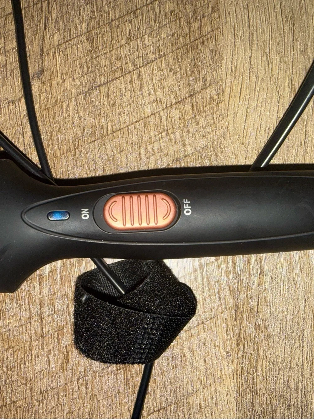 Amazon Black and Rose Gold Hot Air Round Brush Hair Styler